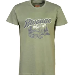 Homme IDAHO TEE SHIRT BIVOUAC KAKI CLAIR
