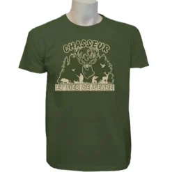 Homme BARTAVEL TEE SHIRT CHASSEUR FIER KAKI