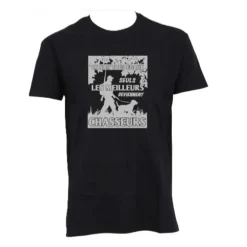 Homme BARTAVEL TEE SHIRT EGAUX CHASSEURS NOIR