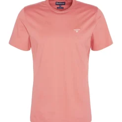 Homme BARBOUR TEE SHIRT ESSENTIAL SPORTS PINK