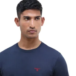 Homme BARBOUR TEE SHIRT ESSENTIAL SPORTY NAVY