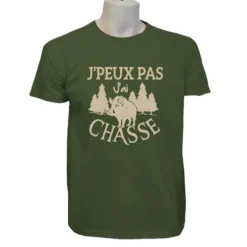 Homme BARTAVEL TEE SHIRT JPP CHASSE SANGLIER KAKI