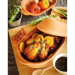 BAUMALU TERRINE / COCOTTE EN TERRE CUITE