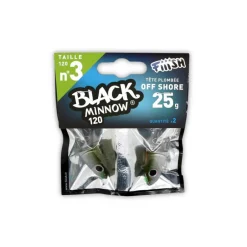 FIIISH TETE PLOMBEE BM120 OFF S 25GR X2