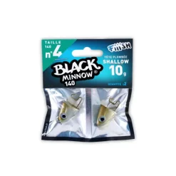 FIIISH TETE PLOMBEE BM140 SHALLOW 10GR X2
