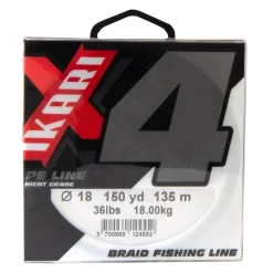 POWERLINE TRESSE IKARI X4 GRISE 135M