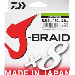 DAIWA TRESSE JBRAID 8B JAUNE 150M
