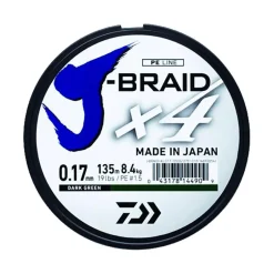 DAIWA TRESSE JBRAID 4B VERTE 135M