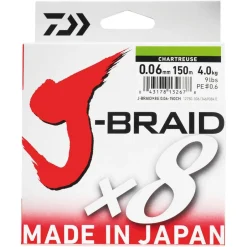 DAIWA TRESSE JBRAID 8B VERTE 150M