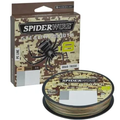 SPIDERWIRE TRESSE STEALTH SMOOTH X8 150M CAMO