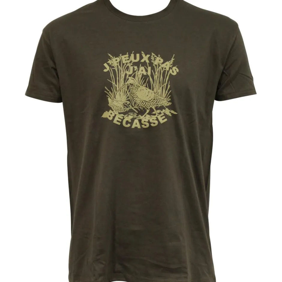 Homme BARTAVEL TSHIRT JPEUX PAS JAI BECASSE KAKI