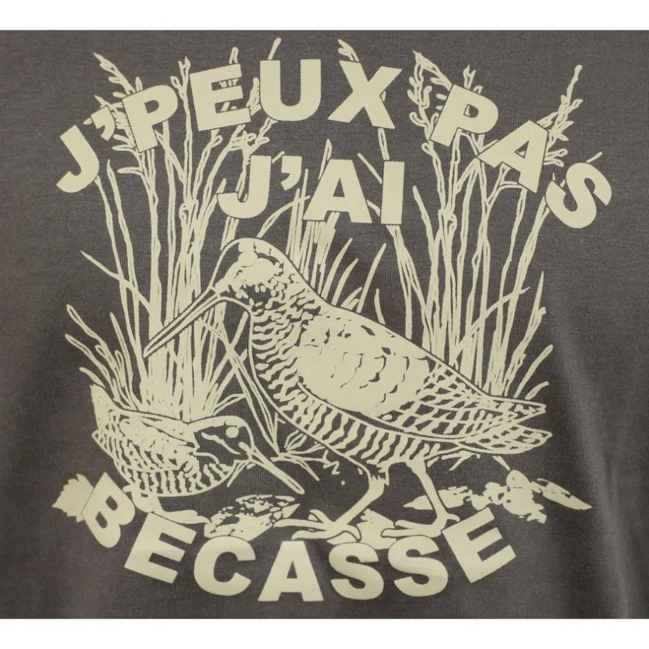 Homme BARTAVEL TSHIRT JPEUX PAS JAI BECASSE KAKI