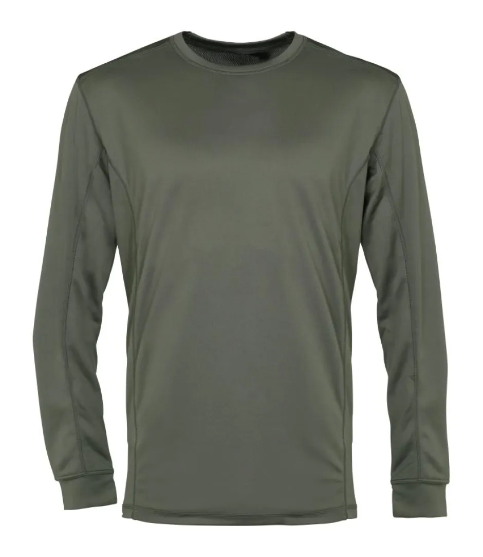 Homme IDAHO T-SHIRT ML MEGADRY KAKI