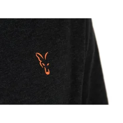 FOX T-SHIRT NOIR ORANGE