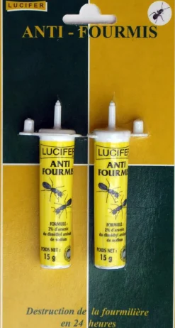 LUCIFER TUBES ANTI FOURMIS 2X15G