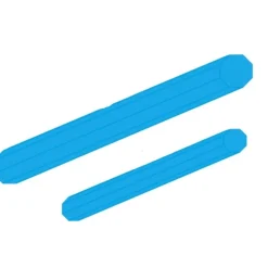 GARBOLINO TUBES DE PROTECTION POUR CANNES OCTOGONAUX ANTI-UV
