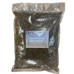 TERZEO VOS ANIMAUX VERS DE FARINE DESHYDRATES 750G