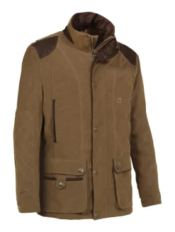 Homme CLUB INTERCHASSE VESTE CEVRUS TABAC