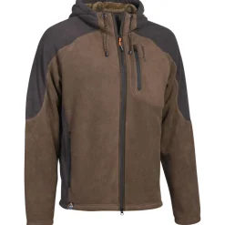 Homme PROHUNT VESTE DE CHASSE POLAIRE BUFFALO MARRON