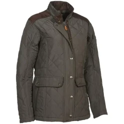 Femme PERCUSSION VESTE EDINBURGH FEMME MARRON