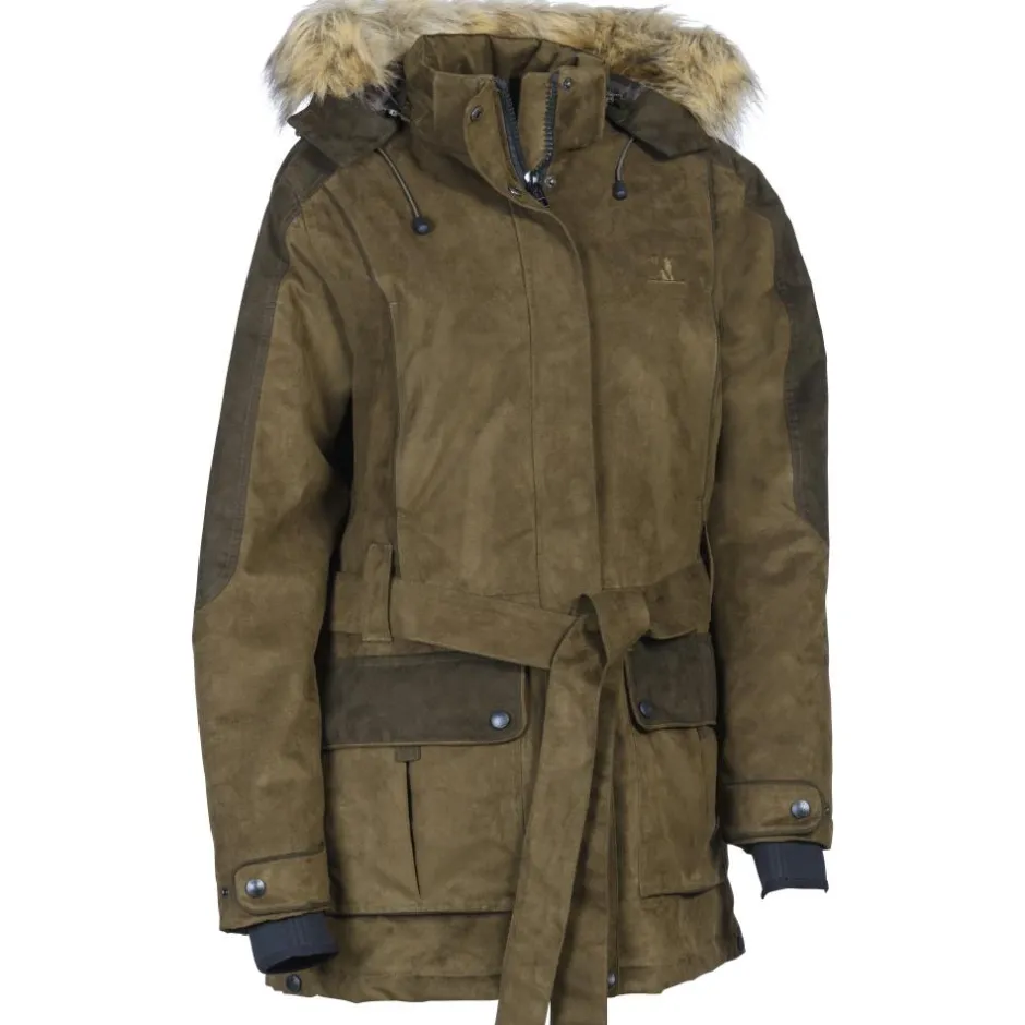 Femme PERCUSSION VESTE FEMME GRAND NORD KAKI