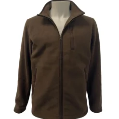Homme TERZEO CHASSEURS VESTE POLAIRE AMIENS MARRON