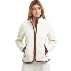 Femme BARBOUR VESTE POLAIRE FEMME LAVEN PERLE