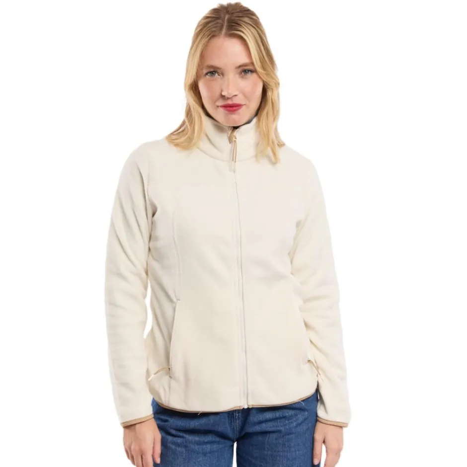 Femme BERMUDES VESTE POLAIRE FEMME MATELOT ECUME