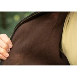 Homme WINCHESTER VESTE TRICOT POLAIRE MARRON
