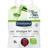 STARWAX THE FABULOUS VINAIGRE BLANC 14° 3L ECO RECHARGE